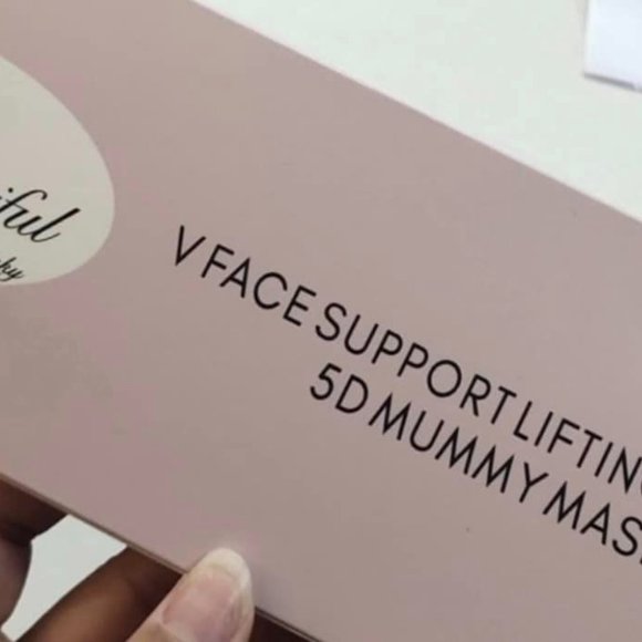 5D Face Mummy Mask - Picture 3 of 5